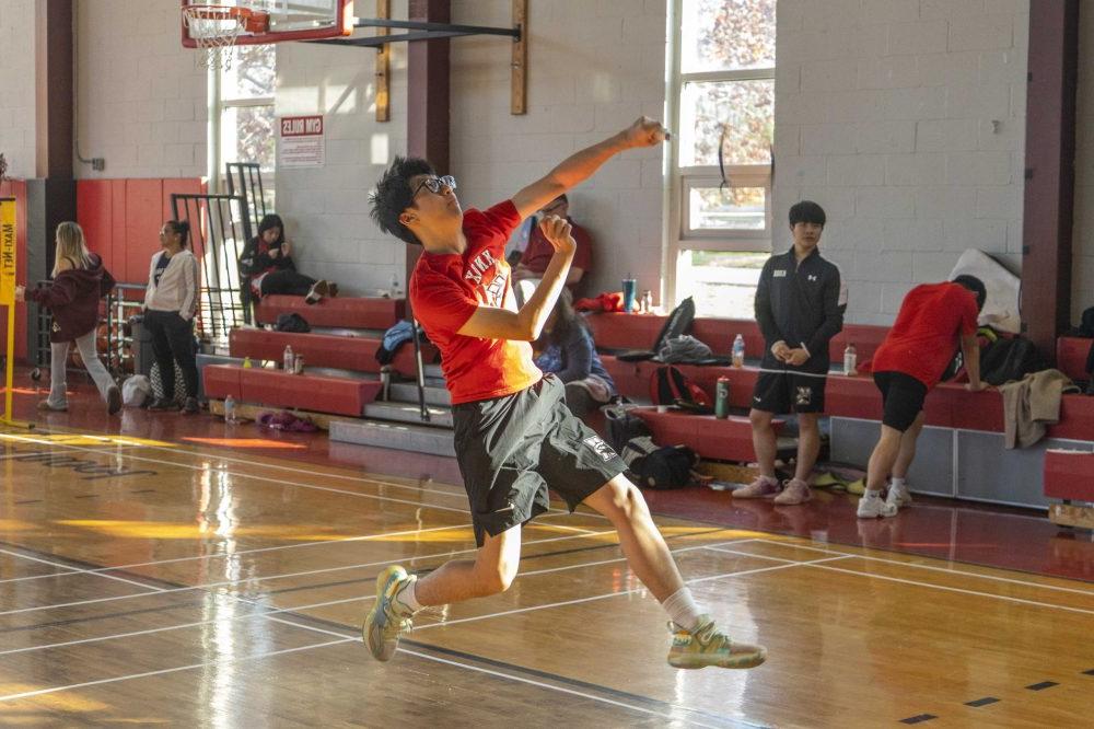 Knox Badminton Action Photo